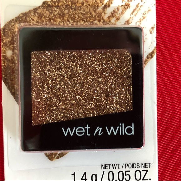 WETnWILD Coloricon Glitter Eye Shadow Brass Gold Spiked Silver Burgundy Lot of 3 - Picture 3 of 9
